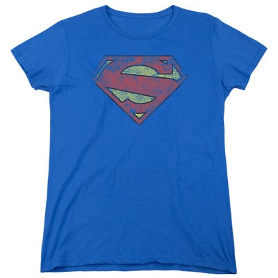 NEW 52 SUPERMAN SHIELD Womens T-Shirt
