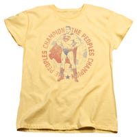 SUPERMAN PEOPLES CHAMPION Womens T-Shirt