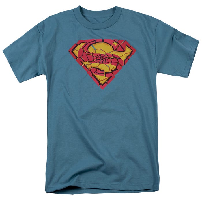 Superman Shattered Shield T-Shirt