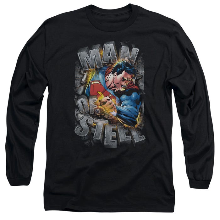 Ripping Man Of Steel Long Sleeve Shirt