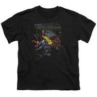 SHOWDOWN AT METROPOLIS SUPERMAN Kids T-Shirt