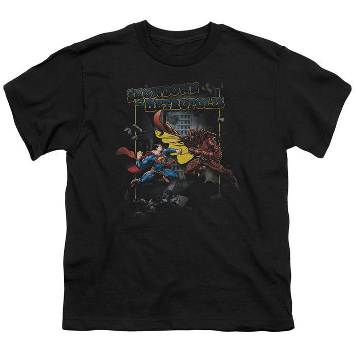 SHOWDOWN AT METROPOLIS SUPERMAN Kids T-Shirt
