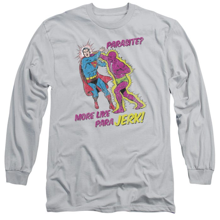 Superman More Lile Para Jerk! Long Sleeve Shirt