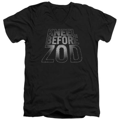 Kneel Before Zod V-Neck T-Shirt