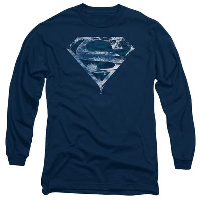 WATER SUPERMAN SHIELD Long Sleeve Shirt
