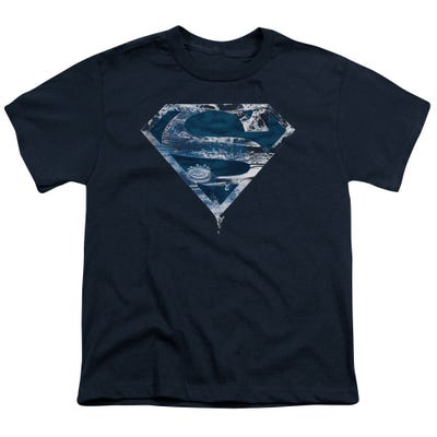 WATER SUPERMAN SHIELD Kids T-Shirt