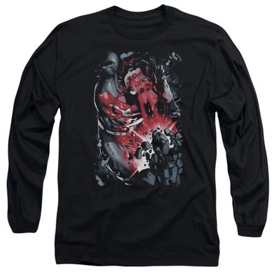 SUPERMAN LASER HEAT BLAST Long Sleeve Shirt