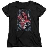 SUPERMAN LASER HEAT BLAST Womens T-Shirt