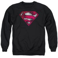 SUPERMAN WAR TORN SHIELD Sweatshirt