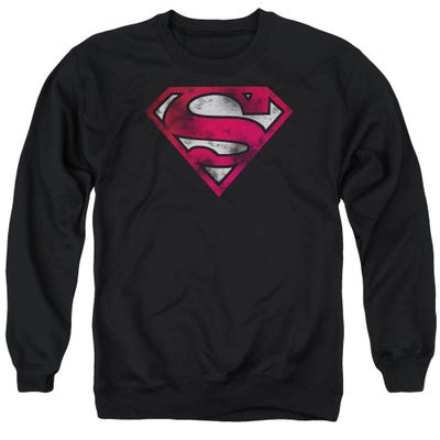 SUPERMAN WAR TORN SHIELD Sweatshirt