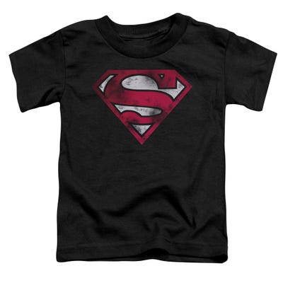 SUPERMAN WAR TORN SHIELD Toddler T-Shirt