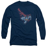 SCRIBBLE & SOAR SUPERMAN Long Sleeve Shirt