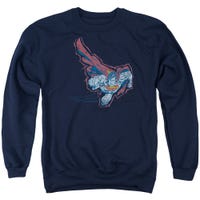 SCRIBBLE & SOAR SUPERMAN Sweatshirt