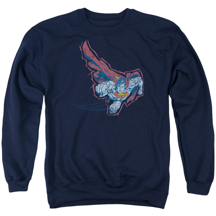 SCRIBBLE & SOAR SUPERMAN Sweatshirt
