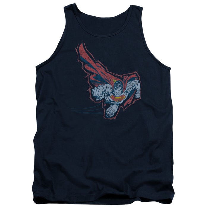 SCRIBBLE & SOAR SUPERMAN Tank Top