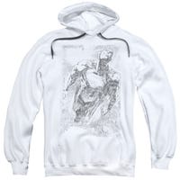 EXPLODING SPACE SUPERMAN SKETCH Hoodie