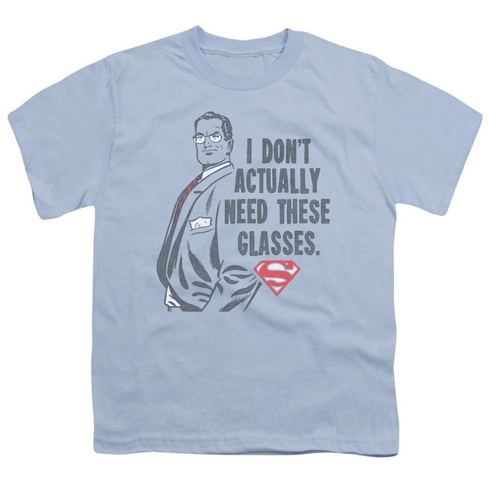 DONT NEED GLASSES FUNNY SUPERMAN Kids T-Shirt