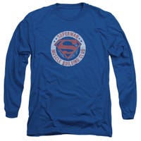 Superman Muscle Building Club Long Sleeve Shirt