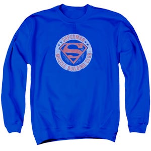 Superman Muscle Building Club Sweatshirt