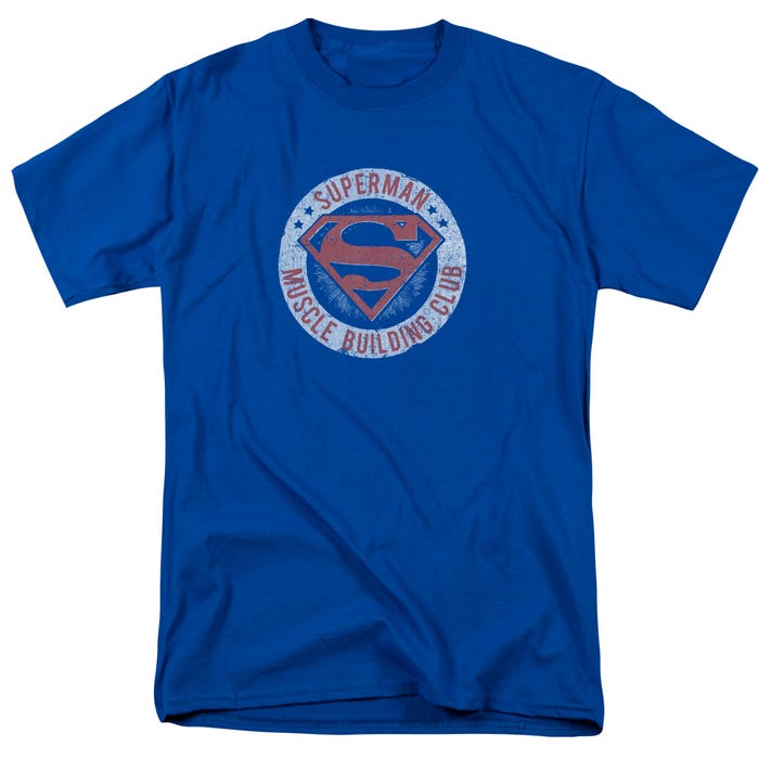 Superman Muscle Building Club T-Shirt