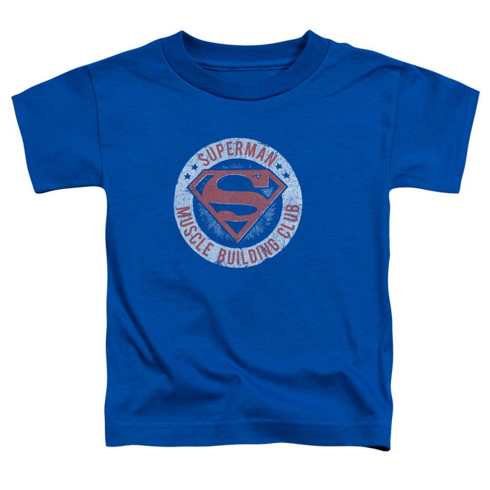 Superman Muscle Building Club Toddler T-Shirt