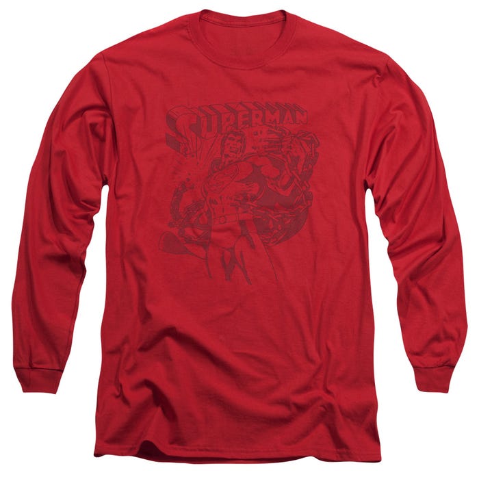CODE RED SUPERMAN Long Sleeve Shirt