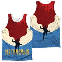 Metropolis Home of Superman Sublimation Tank Top