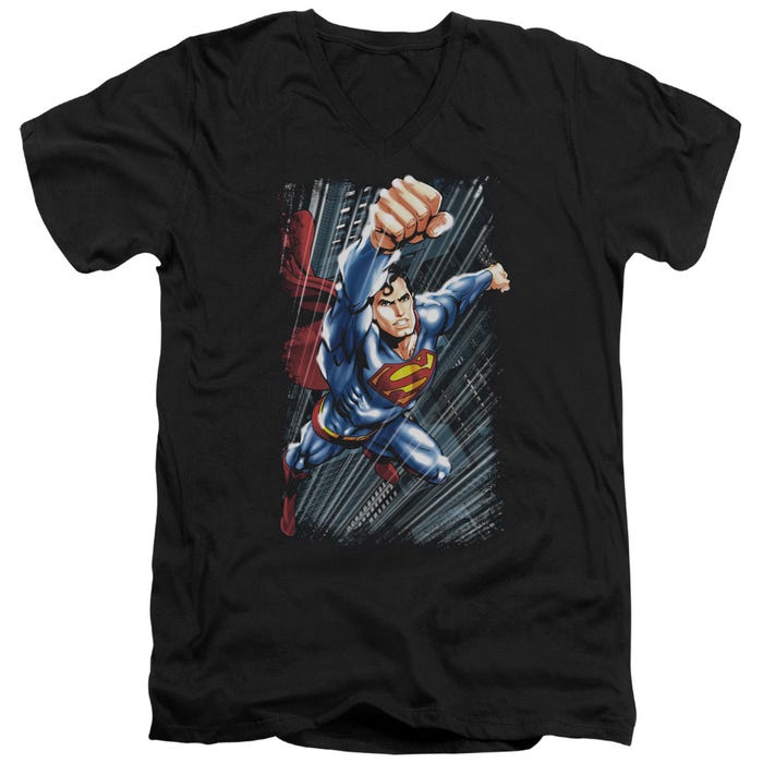 FASTER THAN SUPERMAN V-Neck T-Shirt