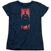 SUPERMAN BLOCK Womens T-Shirt