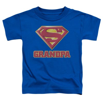 Super Grandpa Official Superman Logo Toddler T-Shirt