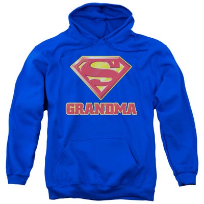 Super Grandma Official Superman Logo Hoodie