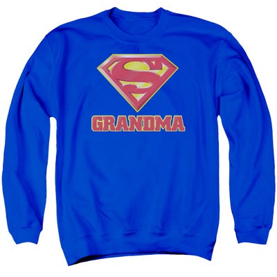 Super Grandma Official Superman Logo Sweatshirt