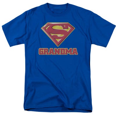 Super Grandma Official Superman Logo T-Shirt