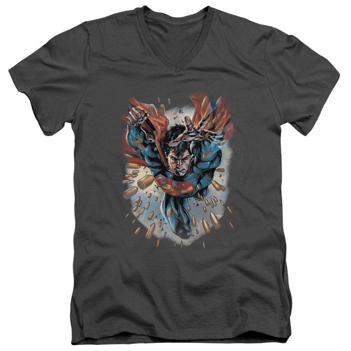 WITHIN MY GRASP SUPERMAN V-Neck T-Shirt