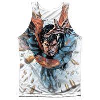 Superman Bullets in the Sky Sublimation Tank Top