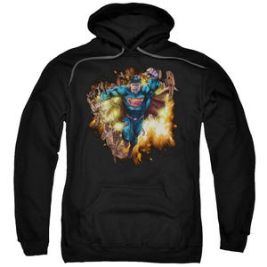 BLASTING THROUGH SUPERMAN  Hoodie