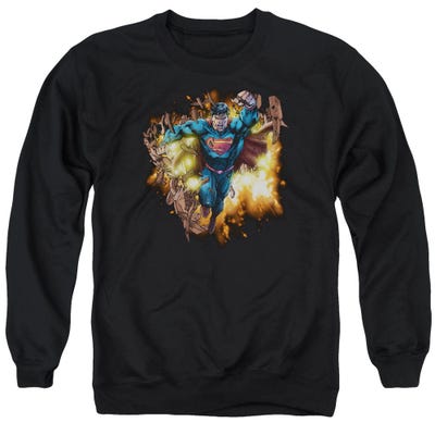 BLASTING THROUGH SUPERMAN  Sweatshirt