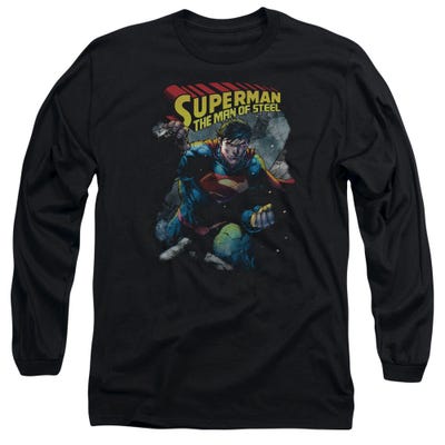 SUPERMAN THROUGH THE RUBBLE Long Sleeve Shirt