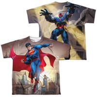 Superman Light Back & Front Kids Sublimation T-Shirt