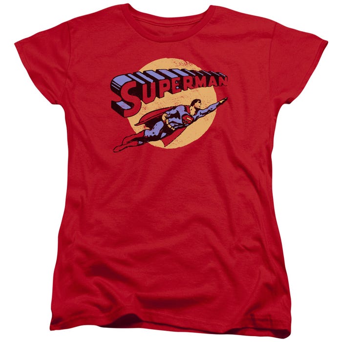 SUPERMAN FLY BY Womens T-Shirt