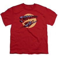 SUPERMAN FLY BY Kids T-Shirt