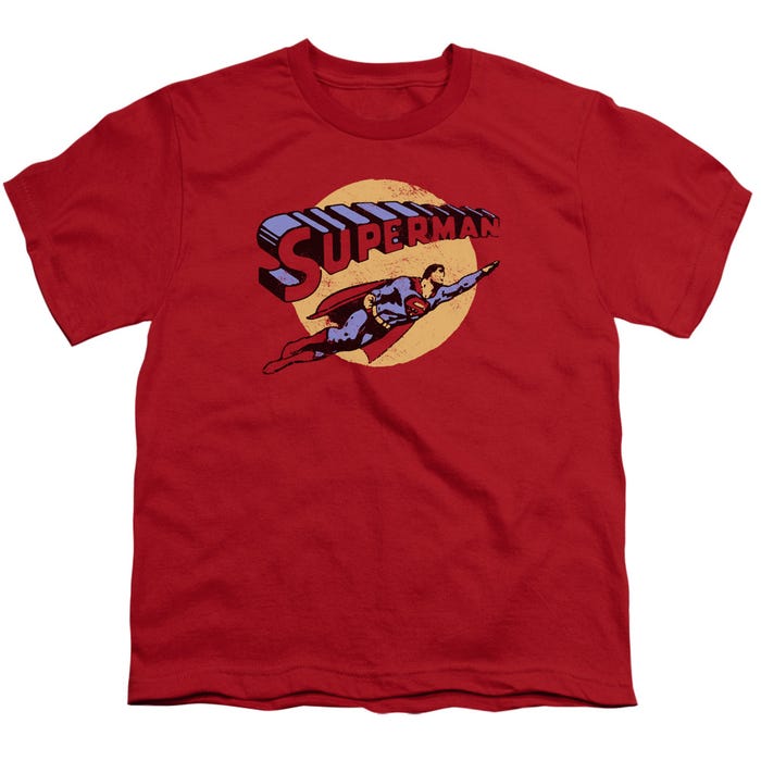 SUPERMAN FLY BY Kids T-Shirt