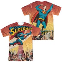 Superman City Flying Sublimation T-Shirt