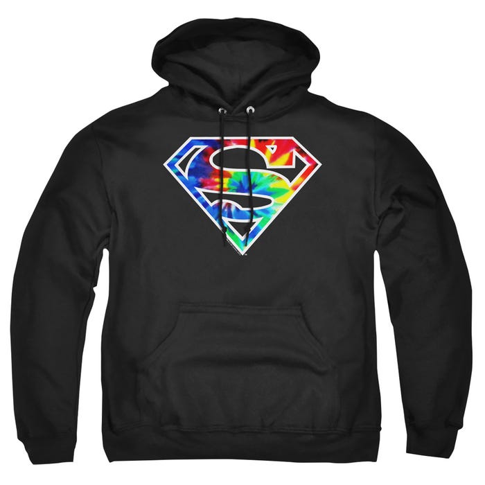 SUPERMAN TIE DYE LOGO Hoodie