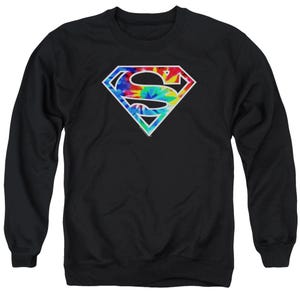 SUPERMAN TIE DYE LOGO Sweatshirt