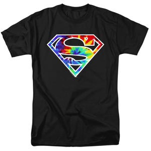 SUPERMAN TIE DYE LOGO T-Shirt