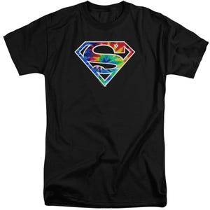 SUPERMAN TIE DYE LOGO Tall T-Shirt