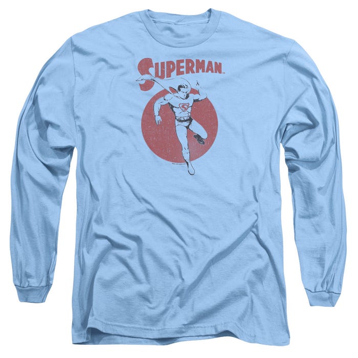 VINTAGE SPHERE SUPERMAN Long Sleeve Shirt