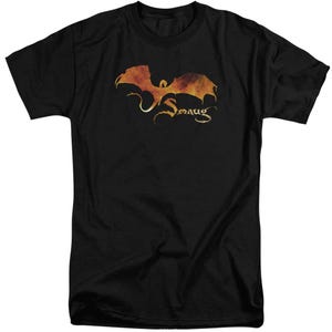 Smaug On Fire The Hobbit Tall T-Shirt