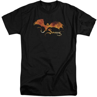 Smaug On Fire The Hobbit Tall T-Shirt